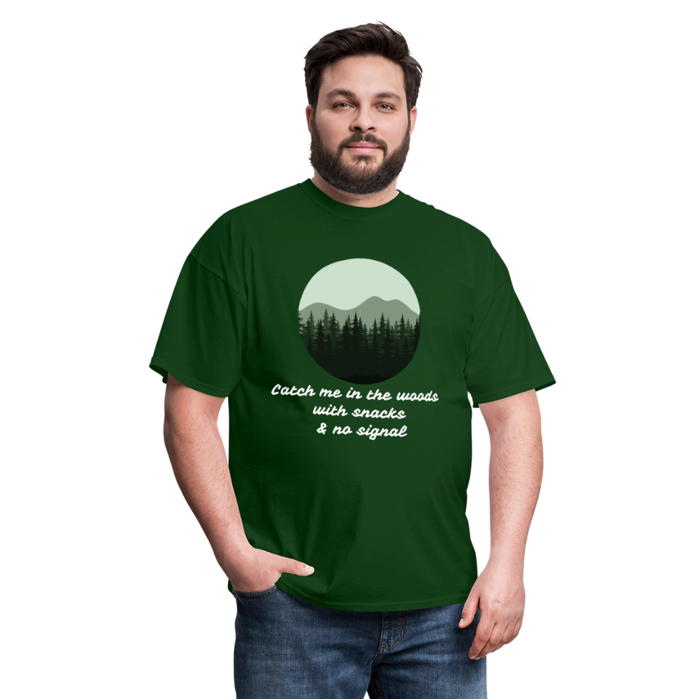 Hiking Unisex Classic T-Shirt - forest green