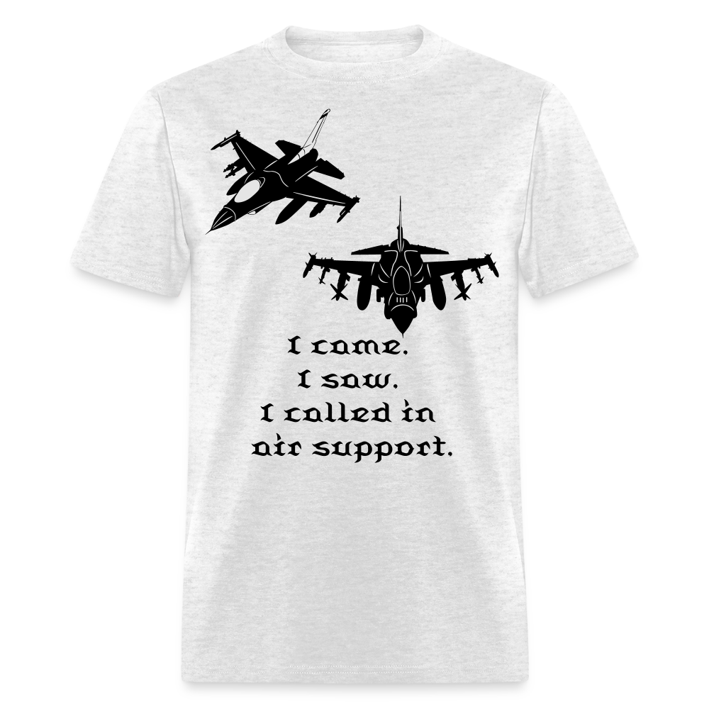 I Came I Saw Unisex Classic T-Shirt - light heather gray