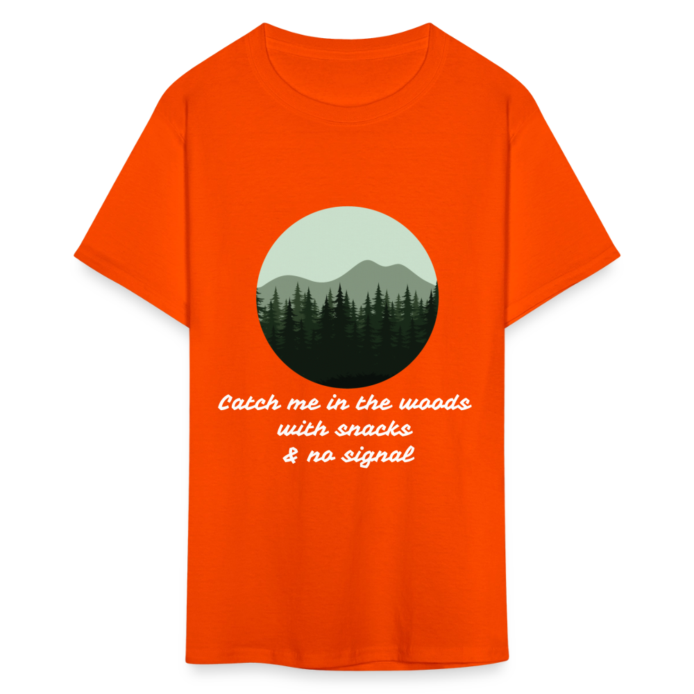 Hiking Unisex Classic T-Shirt - orange