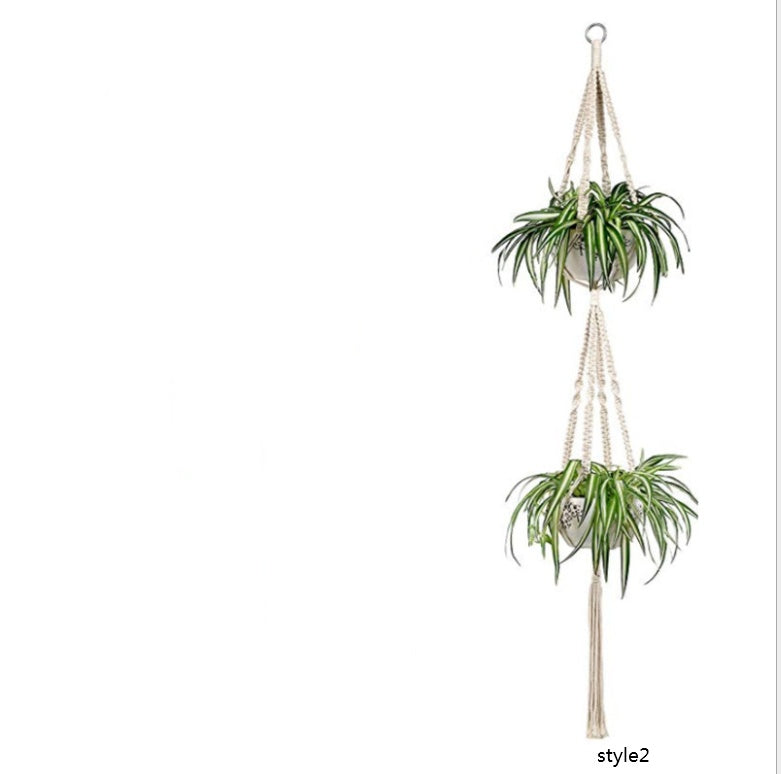 Macrame Hanging Basket