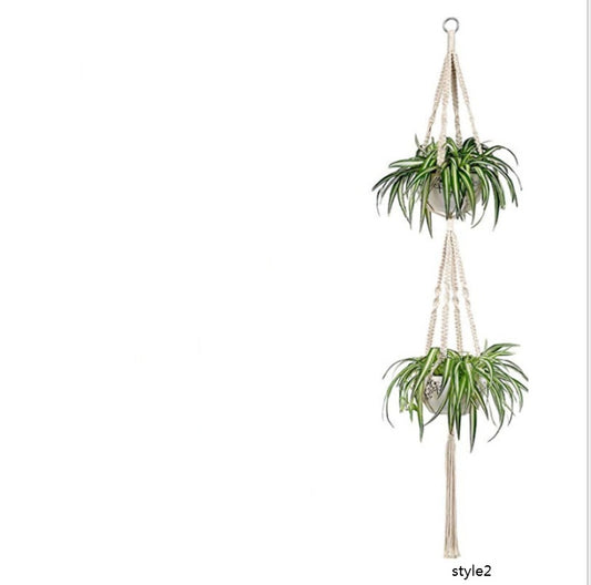 Macrame Hanging Basket