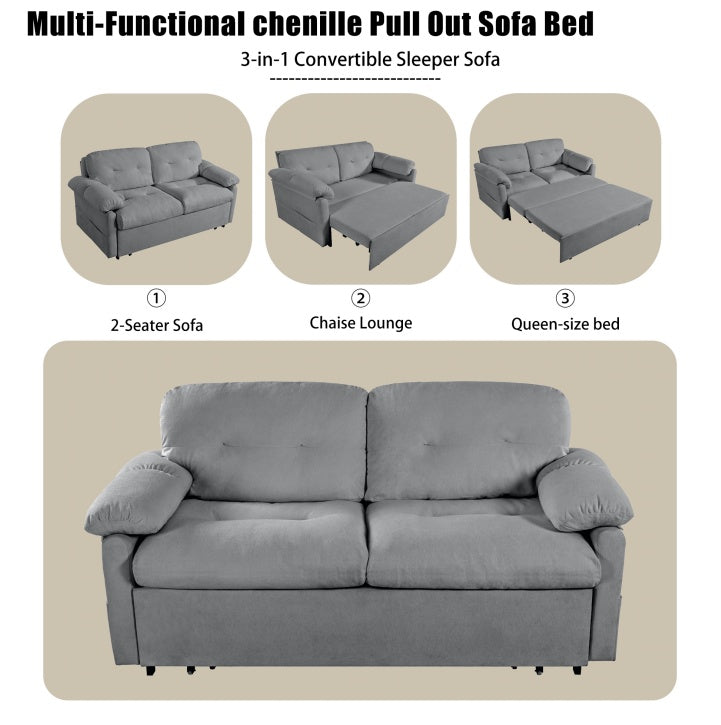 Multifunctional Retractable Living Room Sofa Bed