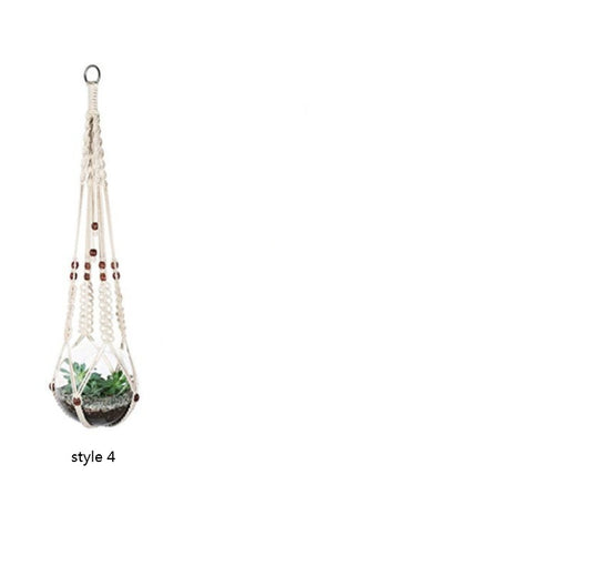 Macrame Hanging Basket