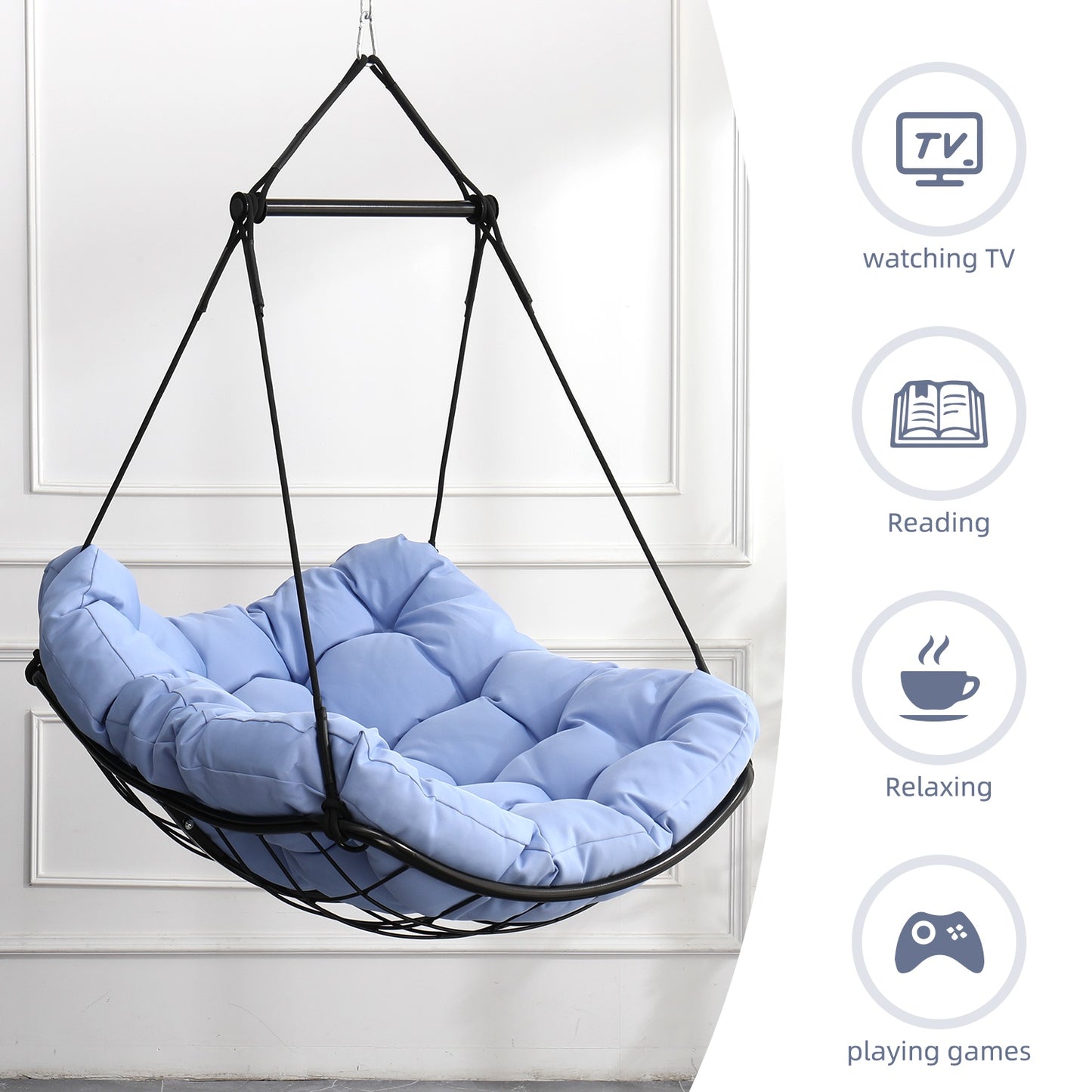 Metal Swing Sling Chair