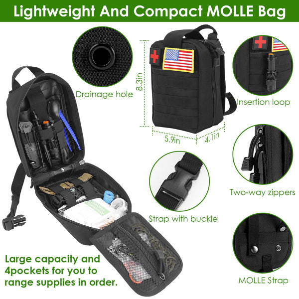 47 In 1 Survival Bag